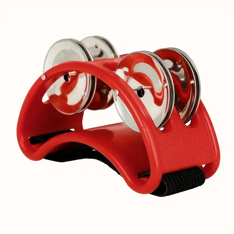 Double Row Foot Tambourine