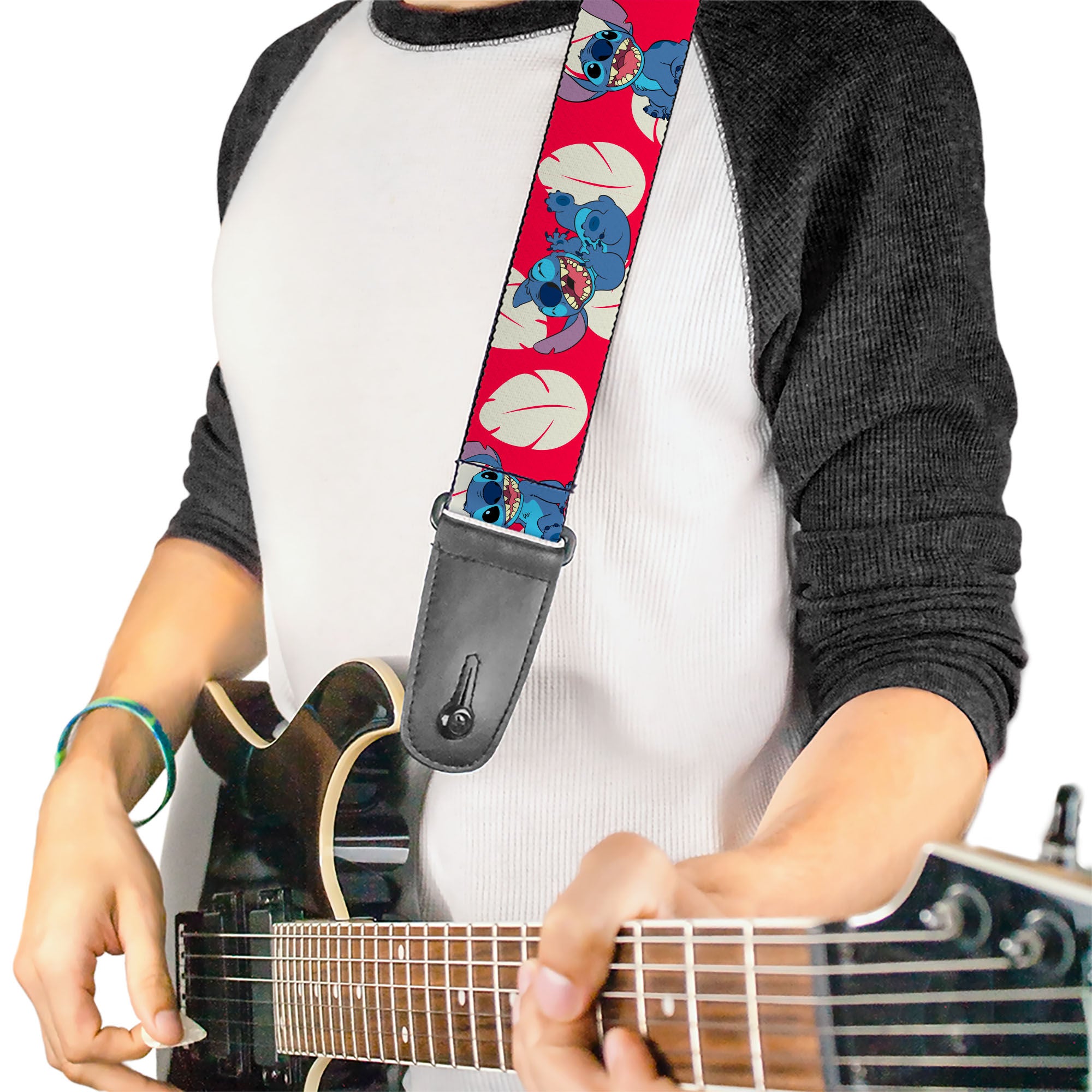 Licensed Lilo & Stitch Stitch Guitar Strap