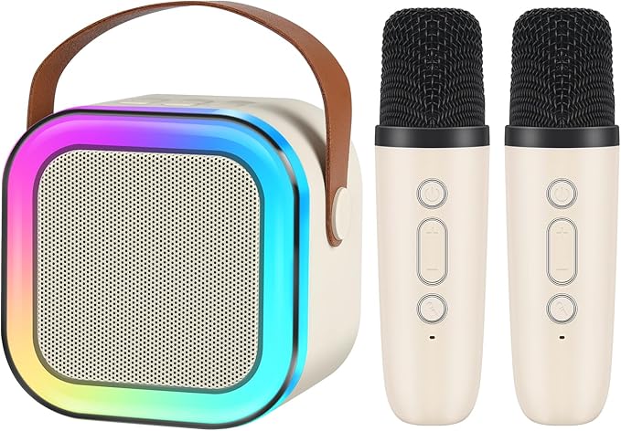 Karaoke Machine with 2 Mics