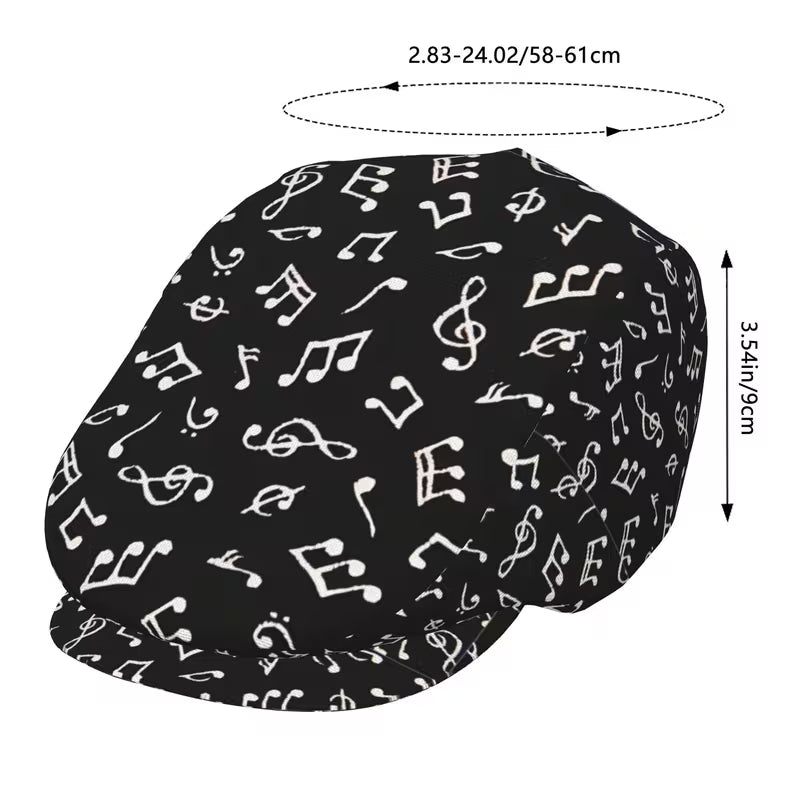 Flat Cap - Black