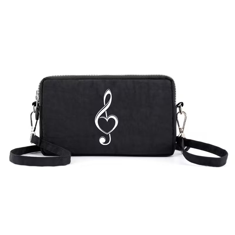 Mini Crossbody Bag - Treble Clef