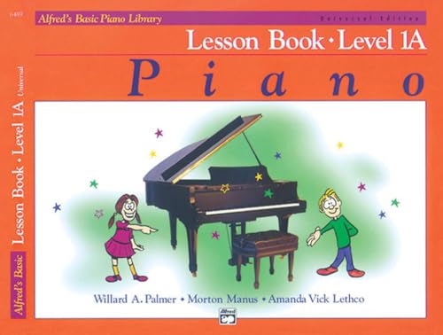 Alfred's Basic Piano Library - Lesson Bk Level 1A