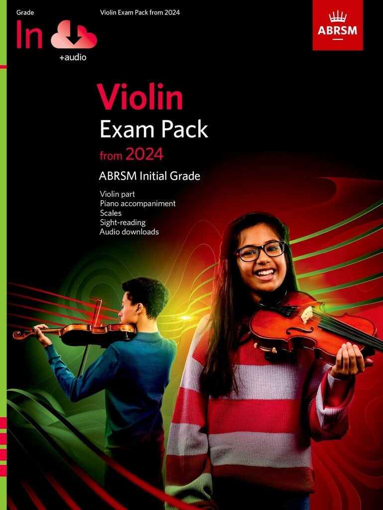 Violin Exam Pack From 2024, Initial Grade