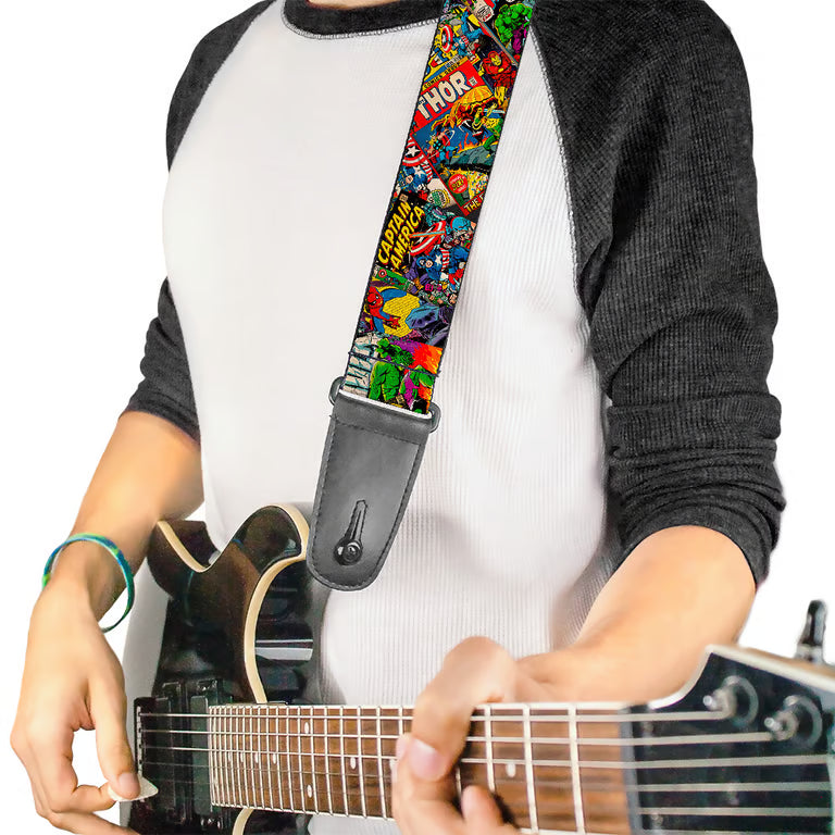 Licensed Marvel Comics Guitar Strap