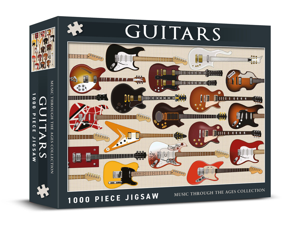 Guitars 1000 Piece Jigsaw
