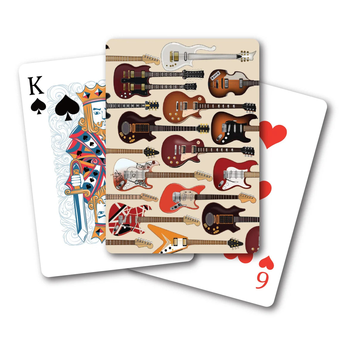 Guitars Playing Cards (CHP0541)