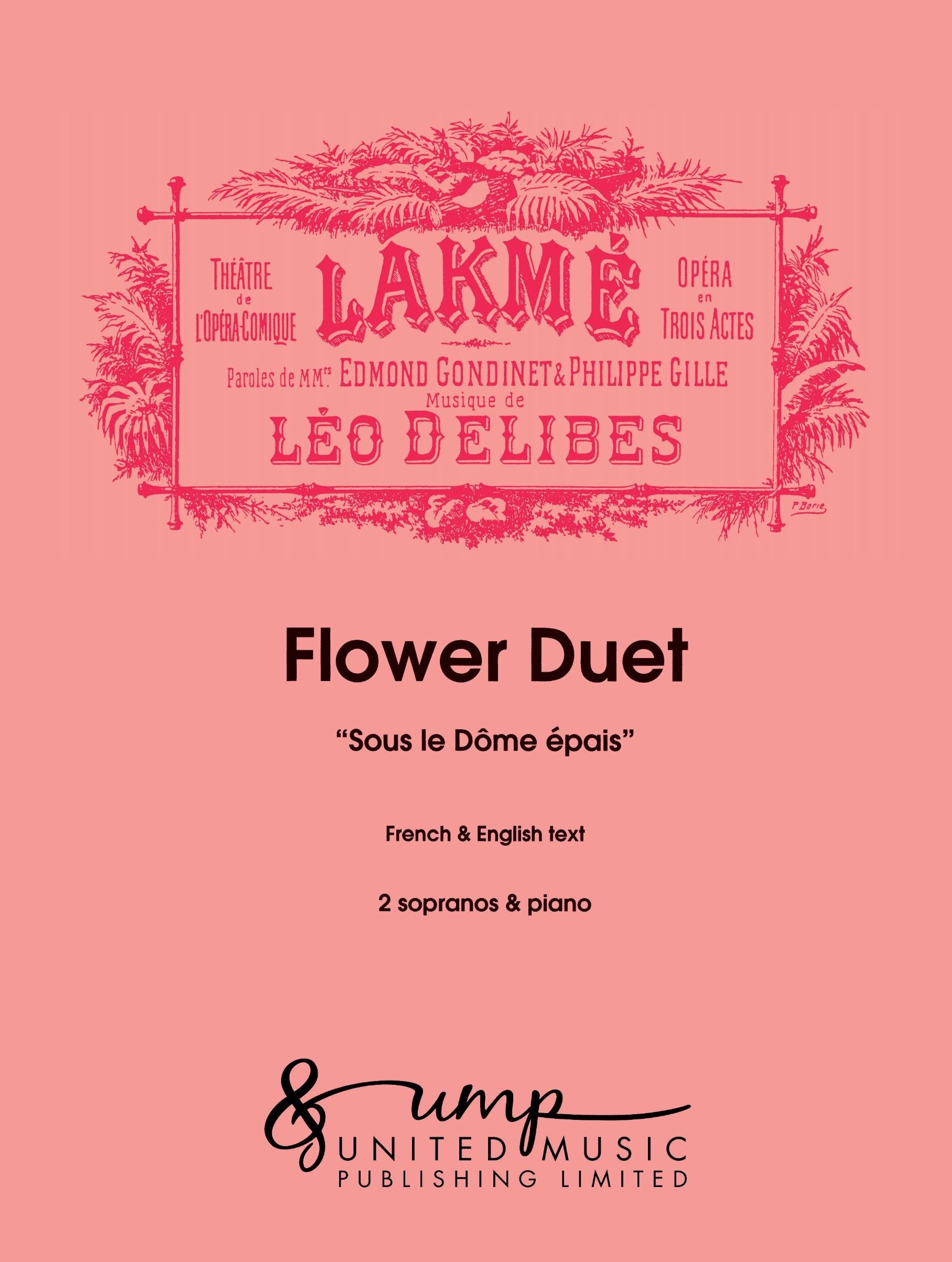 Flower Duet for 2 Sopranos and Piano
