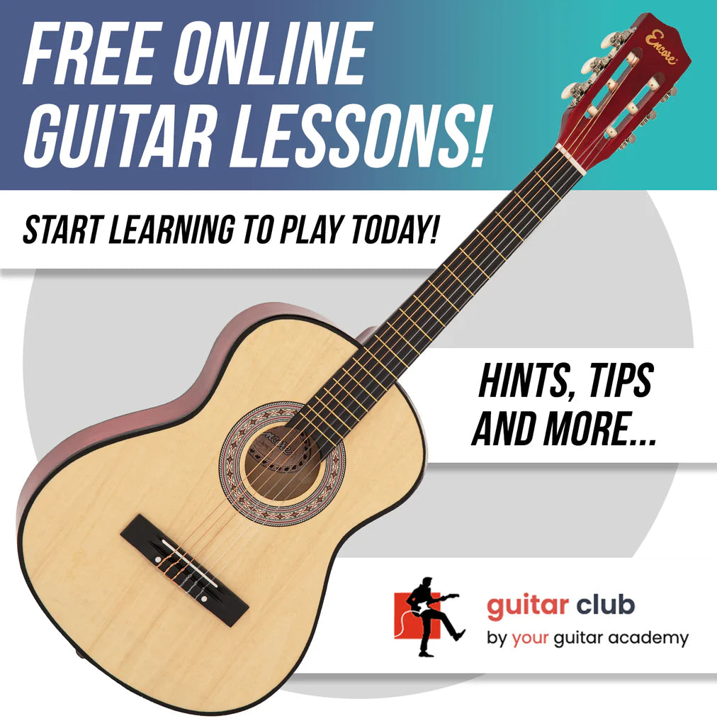 Encore 3/4 Size Classic Guitar Pack ~ Natural