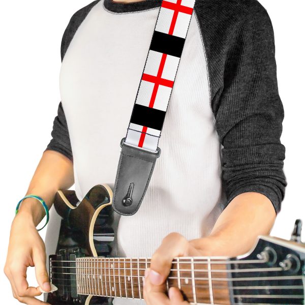 England Flag Guitar Strap