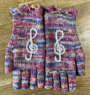 Hand Knitted Fingerless Gloves