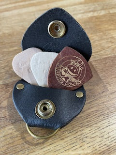 Jumping Cow Uke Pick Selection Keyring