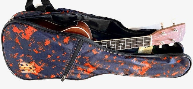 U10BO Blok Series Ukulele Gig Bag Blue