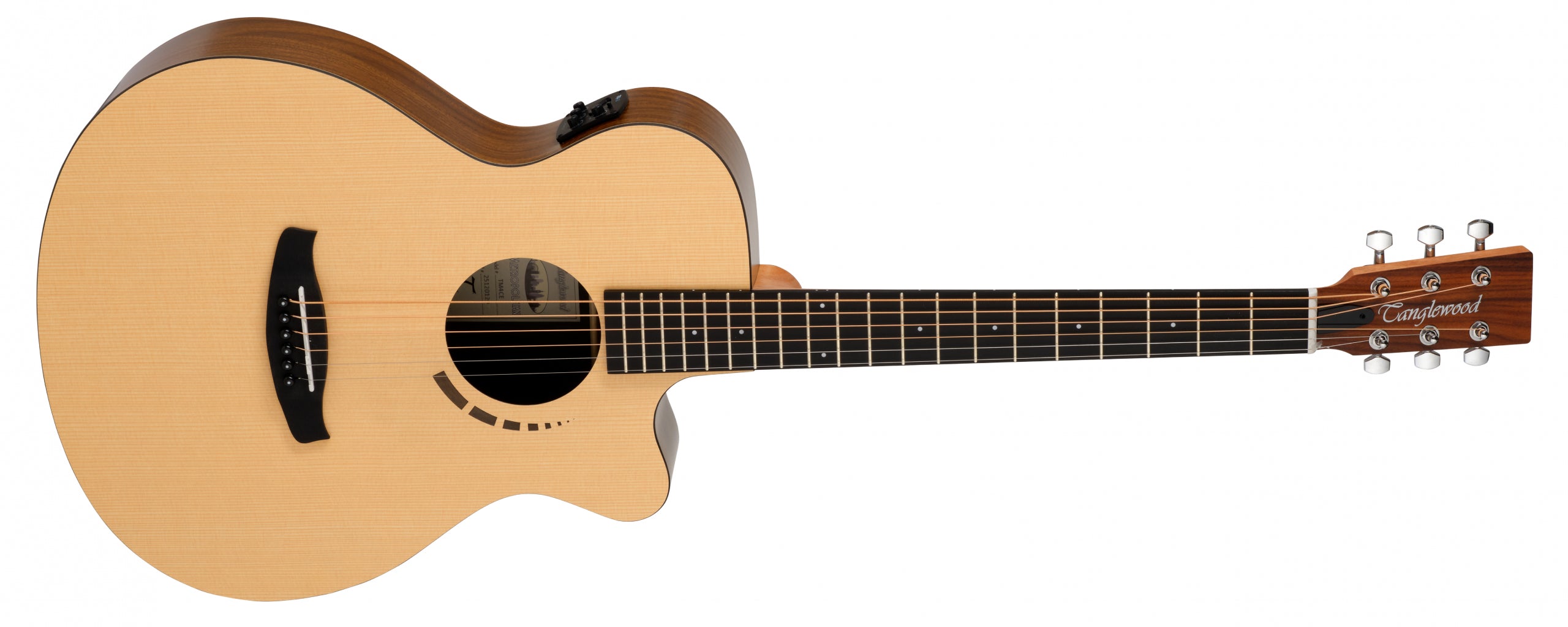 Tanglewood Metropolitan Super Folk Cutaway Electro Acoustic Guitar TM4CE