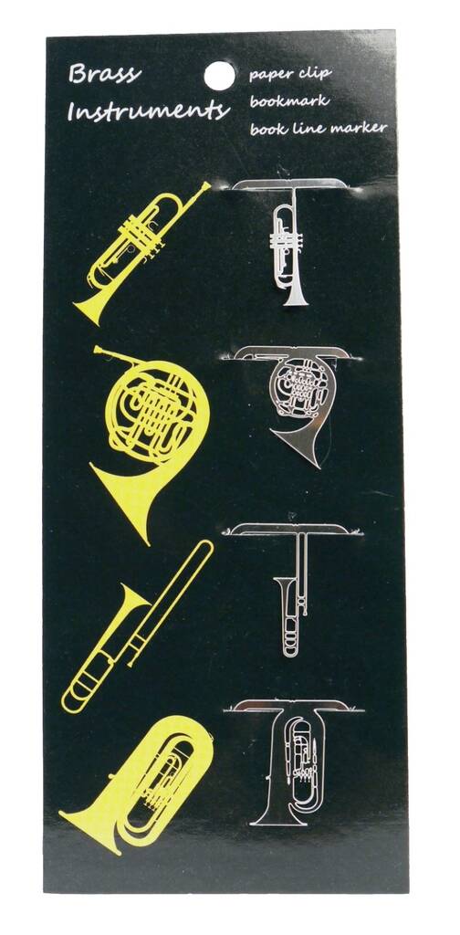 Clip Brass Instruments - 4 pcs