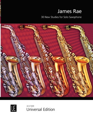 30 New Studies, for saxophone