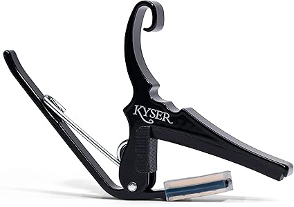 Kyser Capo Acoustic Guitar Black