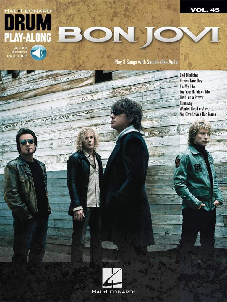 Bon Jovi Drum Play-Along