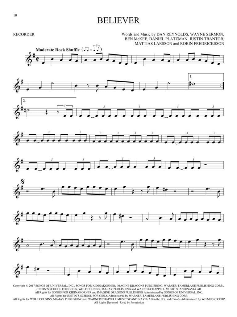 First 50 Songs You Should Play On The Recorder