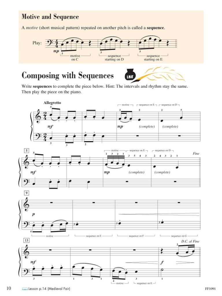 Piano Adventures Theory Book Level 4