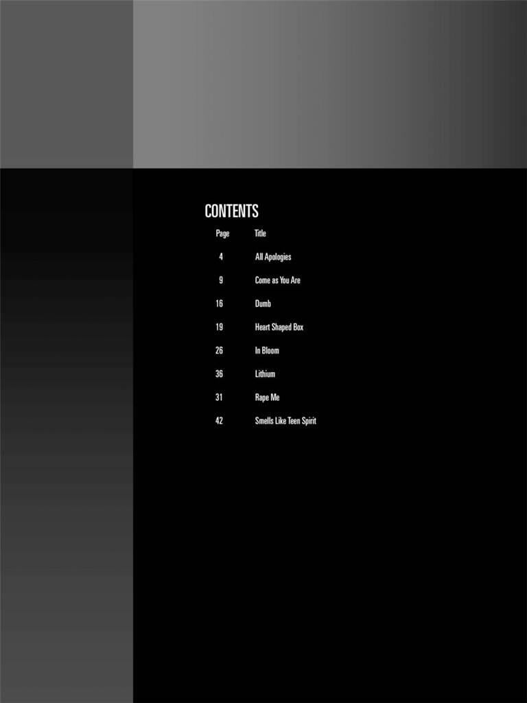 Nirvana Bass Play-Along