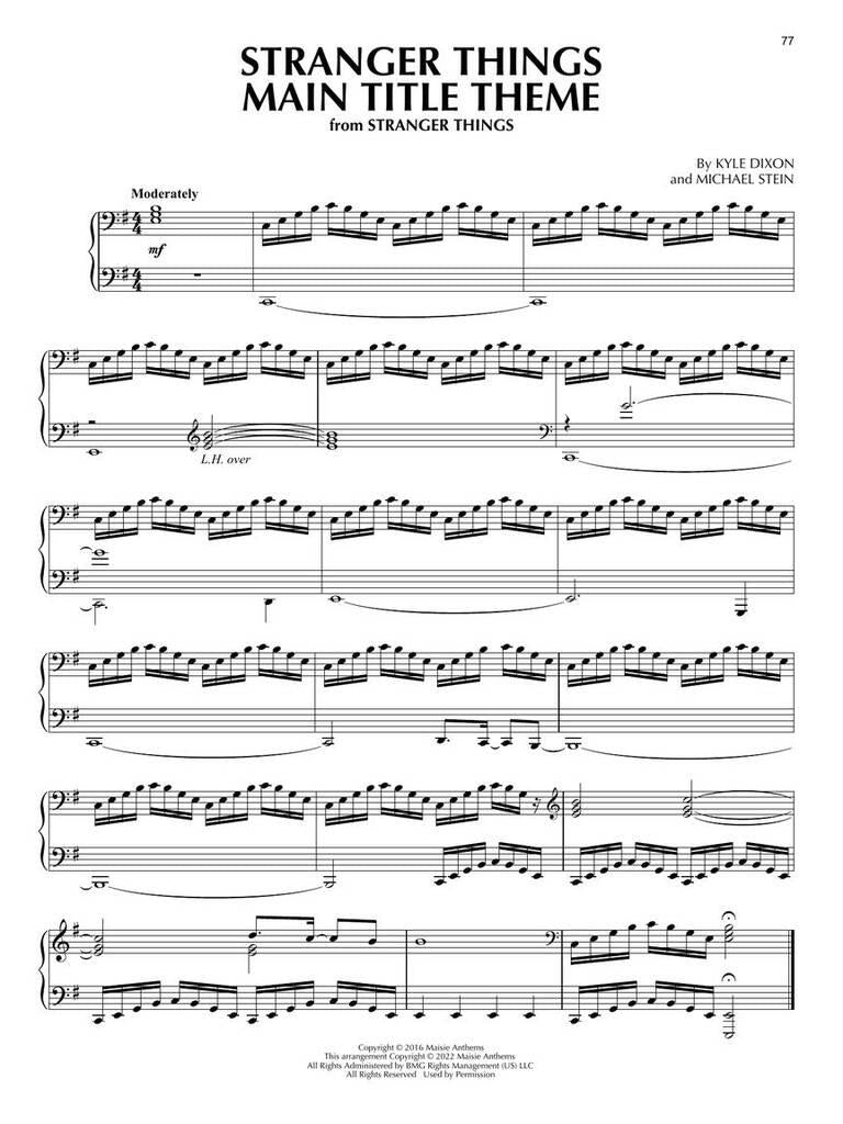 Horror Music - Piano Solo