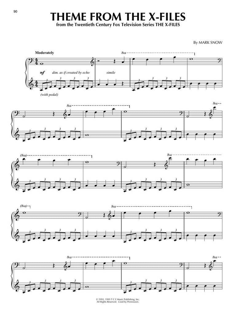 Horror Music - Piano Solo