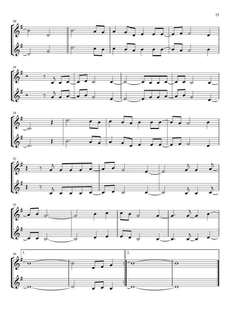 First 50 Duets for Two Clarinets