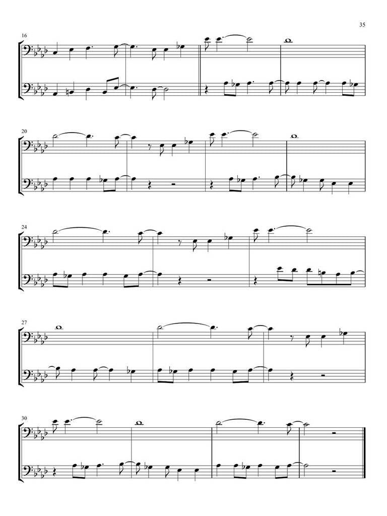 First 50 Duets for Two Trombones