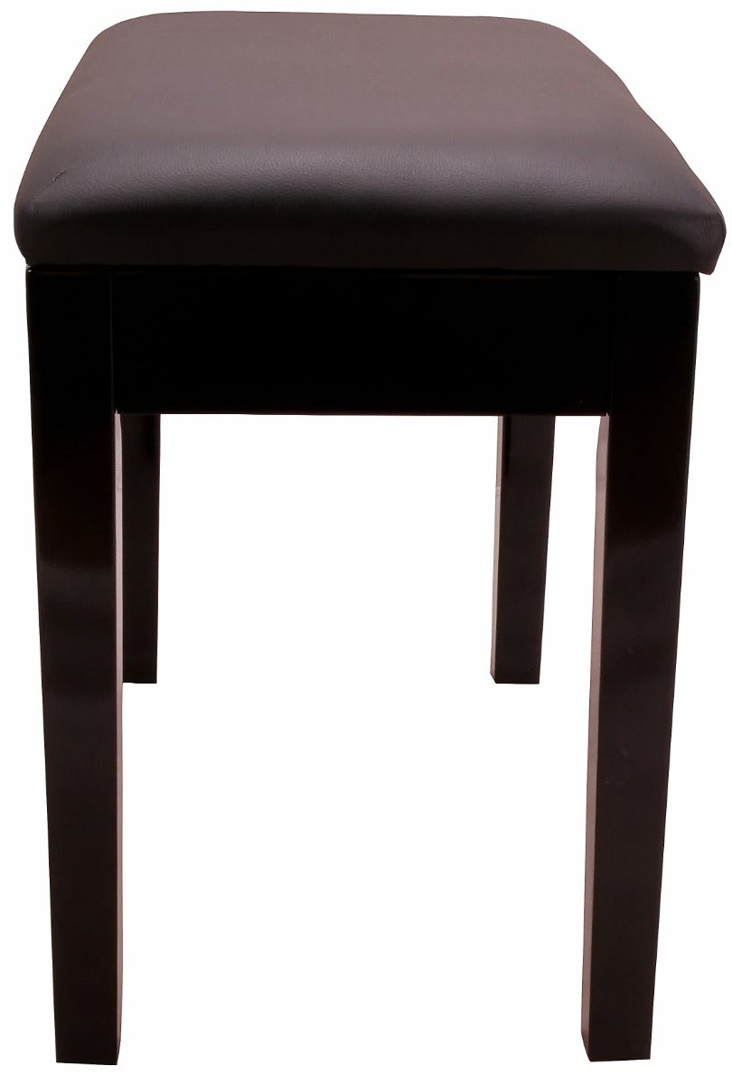 Montford Piano Bench with Storage - Black