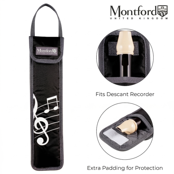 Montford Recorder Bag Black