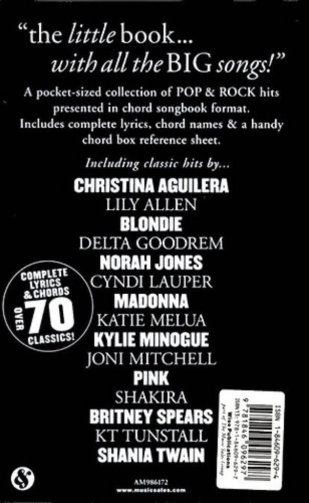 The Little Black Songbook: Pop And Rock