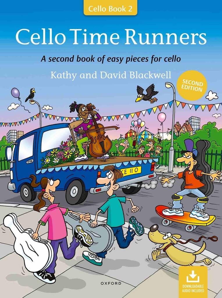 Cello Time Runners - Book 2 (Second Edition)