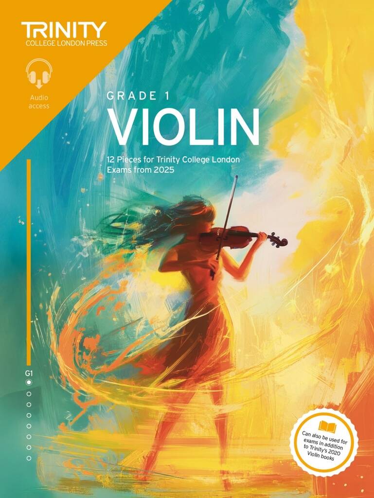 Trinity (TCL) Violin Exam Pieces from 2025