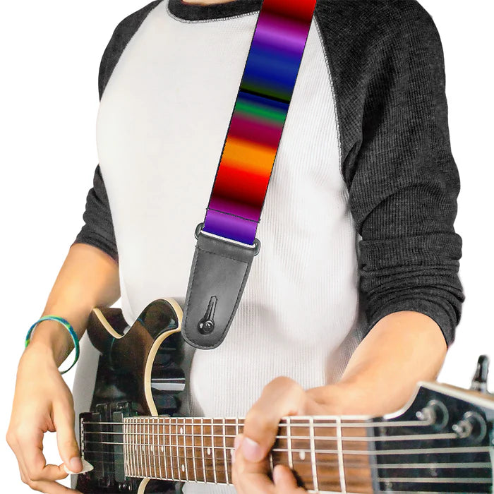 Zarape3 Vertical Multi Colour Guitar Strap