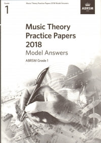 Music Theory Practice Papers 2018 Model Answers
