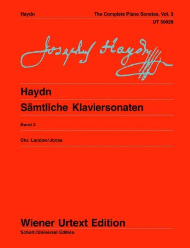Haydn: Complete Piano Sonatas Vol.3