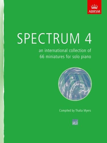 Spectrum 4 - an international collection for piano