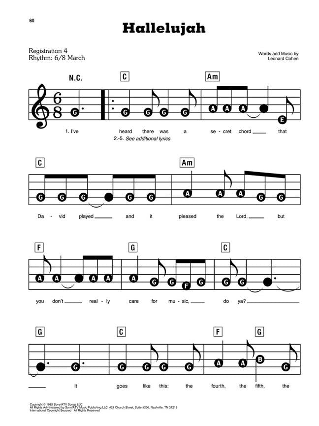 The Best Easy Listening Songs Ever - 3rd Edition - EZ Play Today