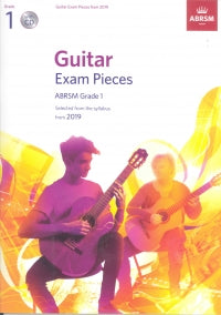 Guitar Exam Pieces From 2019 + Audio ABRSM