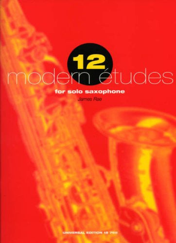 12 Modern etudes for Solo Saxophone