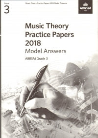 Music Theory Practice Papers 2018 Model Answers