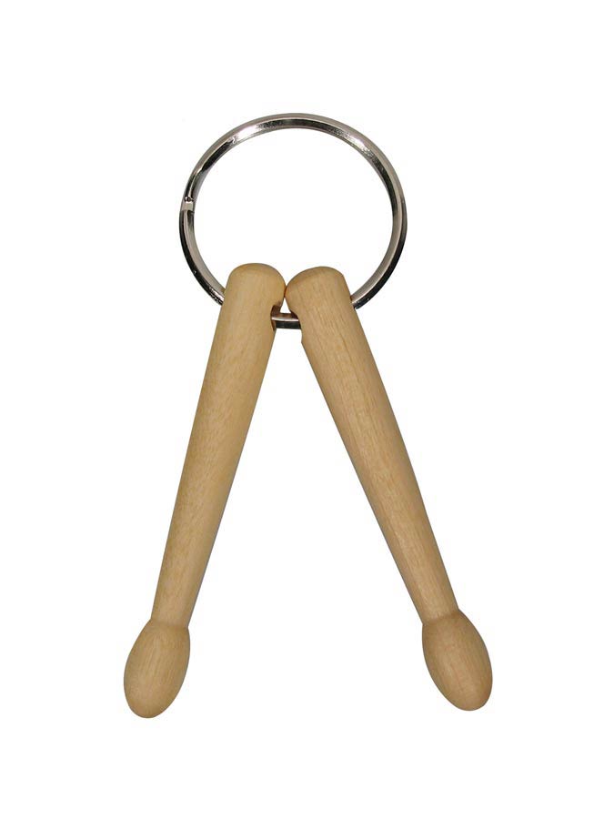 Drum Sticks Keyring
