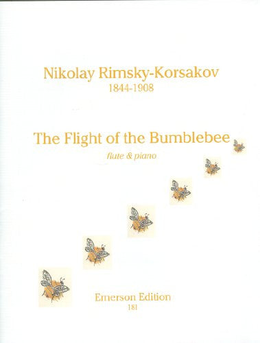 Rimsky-Korsakov, N.: Flight of the Bumblebee, flute and piano