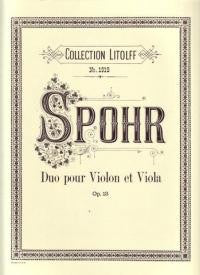 Spohr: Duo for Violin & Viola, Op. 13