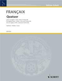 Francaix: Quatuor (Cor Anglais, Vln, Vla, Vc)