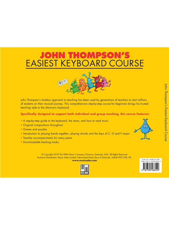 John Thompson's Easiest Keyboard Course