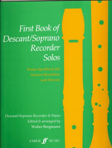 First Book of Descant Recorder Solos Complete