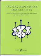 Recital Repertoire for Cellists Book Two