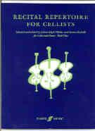 Recital Repertoire for Cellists Book One