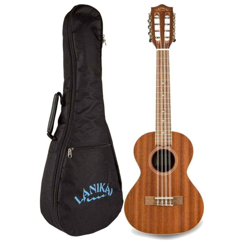 Lanikai MA-8T Mahogany Tenor 8 String including 5mm Gig Bag
